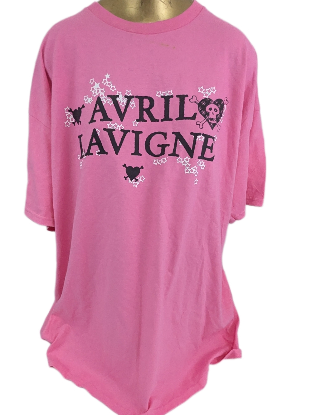 Avril Lavigne Pink Tshirt Size XXL